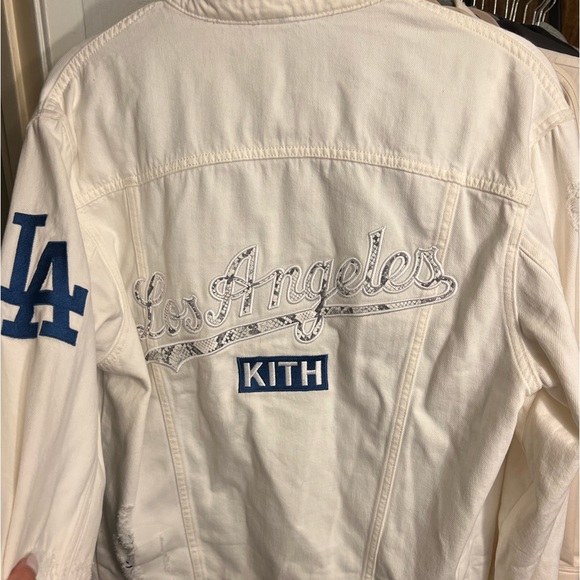 Kith x dodgers collab jacket